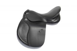 Rhinegold Berkshire Synthetic GP Saddle Extra Wide Fit